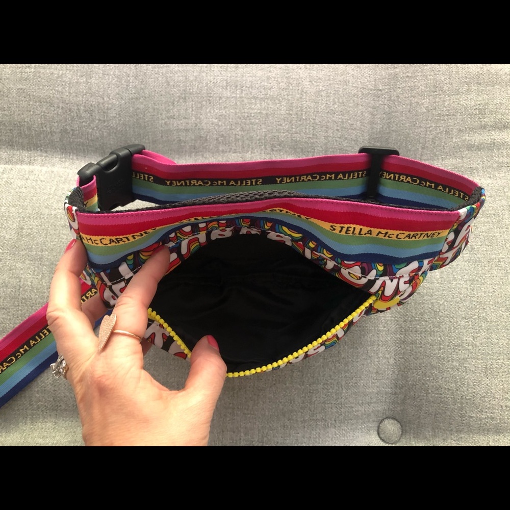 Stella McCartney Logo Rainbow Bum Bag Fanny Pack - Picture 13 of 14
